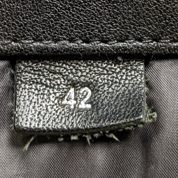 Mackage Damari Wool Flannel Down Puffer Coat Jacket Gray Size 42 - Picture 9 of 16